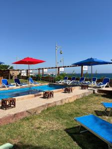 The swimming pool at or close to One Bedroom Chalet managed by Lilly Apartments