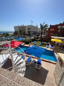 The swimming pool at or close to One Bedroom Chalet managed by Lilly Apartments
