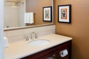 Koupelna v ubytování Sheraton Cavalier Calgary Hotel
