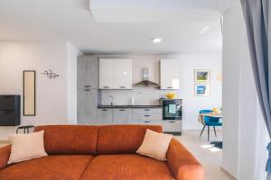 Kuchyňa alebo kuchynka v ubytovaní Apartman Mares 2