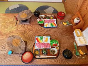 Cibo presso il ryokan o nelle vicinanze