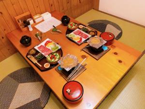 Cibo presso il ryokan o nelle vicinanze