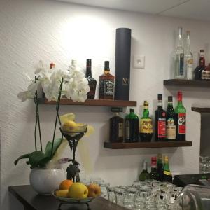 Nápoje v ubytování Osteria Del Centro