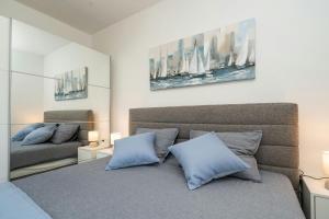 Ein Sitzbereich in der Unterkunft Villa Marita 2
