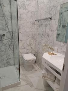 Koupelna v ubytování Hotel Consuelo