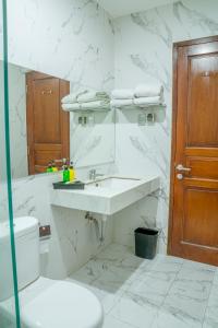 Koupelna v ubytování Hotel Alia Cikini