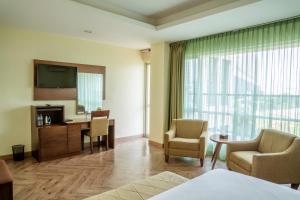 Kuchyň nebo kuchyňský kout v ubytování Hotel Alia Cikini