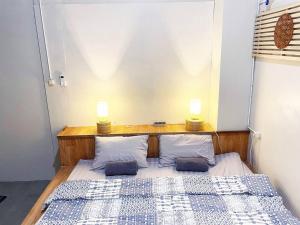 Postel nebo postele na pokoji v ubytování Teras Sabin