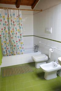 Koupelna v ubytování B&B Allo Spizzo