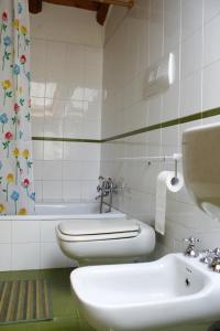 Koupelna v ubytování B&B Allo Spizzo