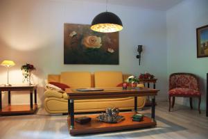 Ruang duduk di Haus Theene