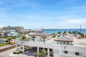 a view of the ocean from the balcony of a condo at Surfside Resort #309 in Destin