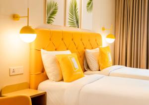 Bloom Hotel - Jammu客房内的一张或多张床位
