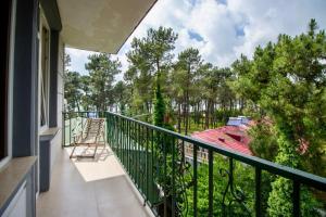 Balkón nebo terasa v ubytování Golden Fleece Hotel