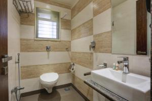 Koupelna v ubytování Hotel Ozone Inn Colaba