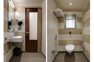Koupelna v ubytování Hotel Ozone Inn Colaba