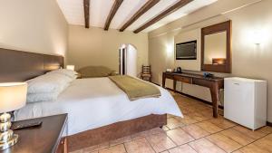 Postel nebo postele na pokoji v ubytování Malaga Hotel