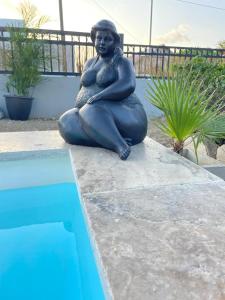 Bazén v ubytování Palmhouse Apartments Aruba 1- 4 persons nebo v jeho okolí