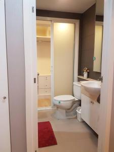 Koupelna v ubytování The patio condo คอนโดวิวทะเล Floor 6
