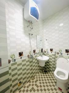 Koupelna v ubytování Little Chái Nho Homestay