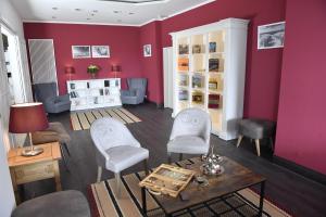 Posezení v ubytování Carat Apartments Grömitz