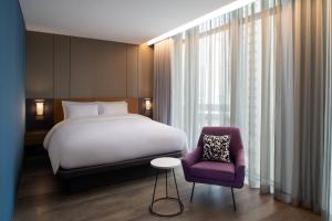 Courtyard by Marriott Suwon客房内的一张或多张床位