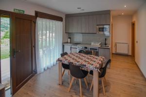 Kuchyň nebo kuchyňský kout v ubytování Apartamentos Fuente La Pipa
