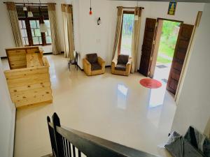 Posezení v ubytování Elepath Lodge- Pinnawala