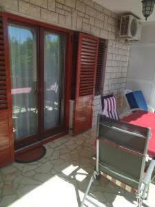 Balkón nebo terasa v ubytování Zelena oaza Apartment