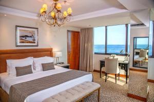 Voodi või voodid majutusasutuse Windsor Excelsior Copacabana toas