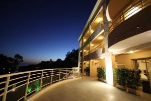 Balkón nebo terasa v ubytování Hôtel et Résidence Costa Rossa