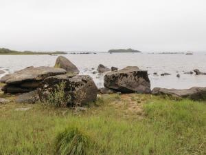 a group of rocks in a body of water at Aisling in Foxford
