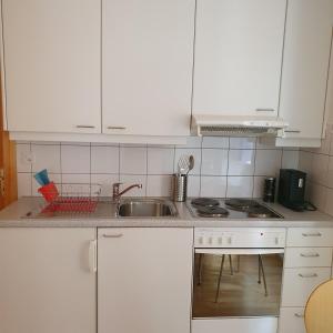 Kuchyň nebo kuchyňský kout v ubytování Josy's Home Zermatt + 16 fotografií