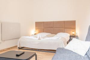 Inviting Economy 1BR Apt. with the best Location客房内的一张或多张床位