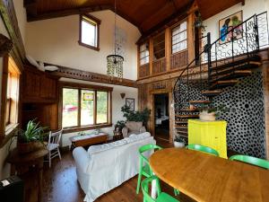 Posezení v ubytování Chalet Epicea