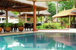 The swimming pool at or close to Transcorp Hilton Abuja