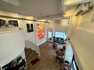 Posezení v ubytování The White Den Sukhumvit 44