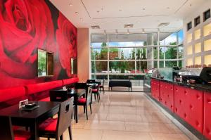 Coin salon dans l'établissement Hilton Amsterdam