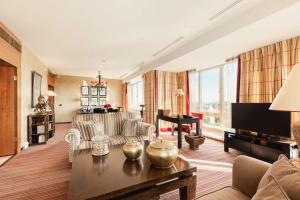 Coin salon dans l'établissement Hilton Amsterdam