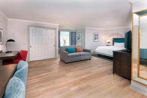 Кровать или кровати в номере Hampton Inn Buffalo-Williamsville