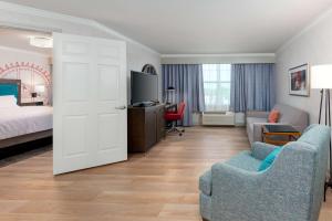 Телевизор и/или развлекательный центр в Hampton Inn Buffalo-Williamsville