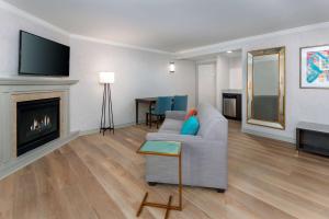Телевизор и/или развлекательный центр в Hampton Inn Buffalo-Williamsville
