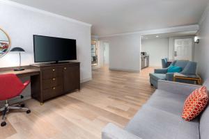 Телевизор и/или развлекательный центр в Hampton Inn Buffalo-Williamsville