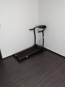 a treadmill in a room with a white wall at Tsunageru Aomori Yasukata - Vacation STAY 40732v in Aomori