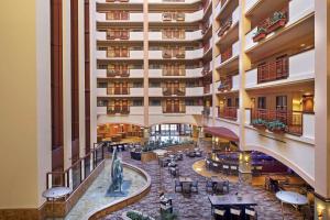 an image of the lobby of a hotel at Embassy Suites by Hilton San Marcos Hotel Conference Center in San Marcos