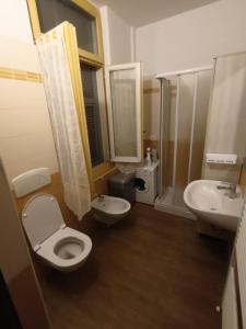 Koupelna v ubytování Casa Bianca
