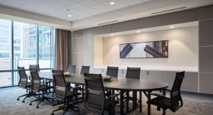 Hampton Inn Chicago West Loop Fulton Market Area商务区和/或会议室