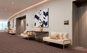 Hilton Tanger City Center的休息区