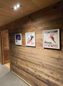 Certifikát, hodnocení, plakát nebo jiný dokument vystavený v ubytování Chalet Standing Exceptionnel
