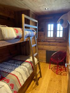 Postel nebo postele na pokoji v ubytování Chalet Standing Exceptionnel